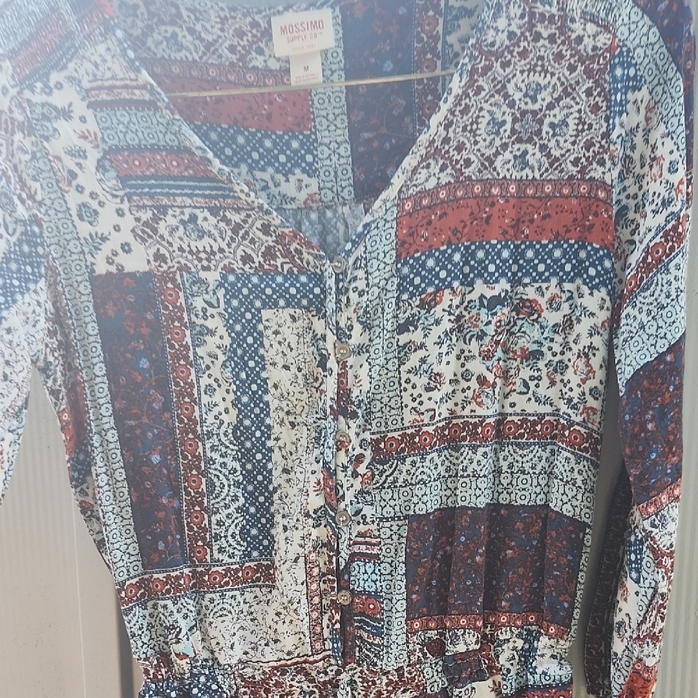 Mossimo Supply Co  Women's Multicolor Rompers - Picture 6 of 9